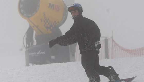 Vleky pro lyae spustí o víkendu krom Branné také v Resortu Dolní Morava a Ski areálu Myák v Karlov. (ilustraní snímek)