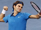 AMPION. Roger Federer slaví triumf na turnaji seriálu Masters v Paíi.