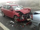 Hromadná nehoda na ulici K Barrandovu (15.11. 2011)