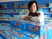 Martina Wunderlichov, prokuristka Playmobil CZ, v chebskm krlovstv hraek. 