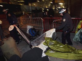 Hnutí Occupy Wall Street vzniklo v záí jako spontánní protest proti haminosti
