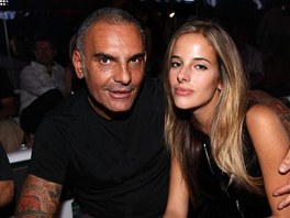 Christian Audigier s brazilskou modelkou Nathalií Sorensenovou