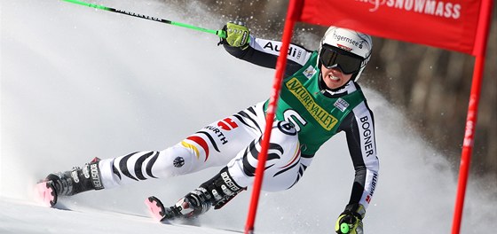 VÍTZKA. Nmka Viktoria Rebensburgová vyhrála v Aspenu druhý obí slalom sezony