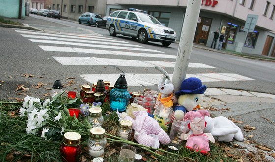 Místo tragické nehody v Habrmanov ulici v Hradci Králové