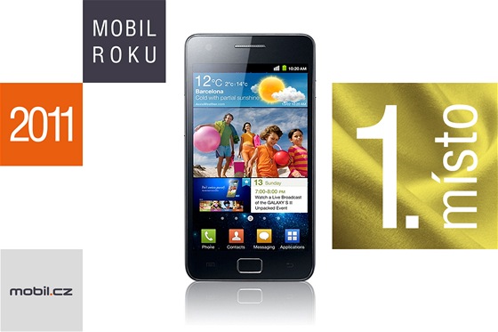Mobil roku 2011, 1. místo - Samsung Galaxy SII
