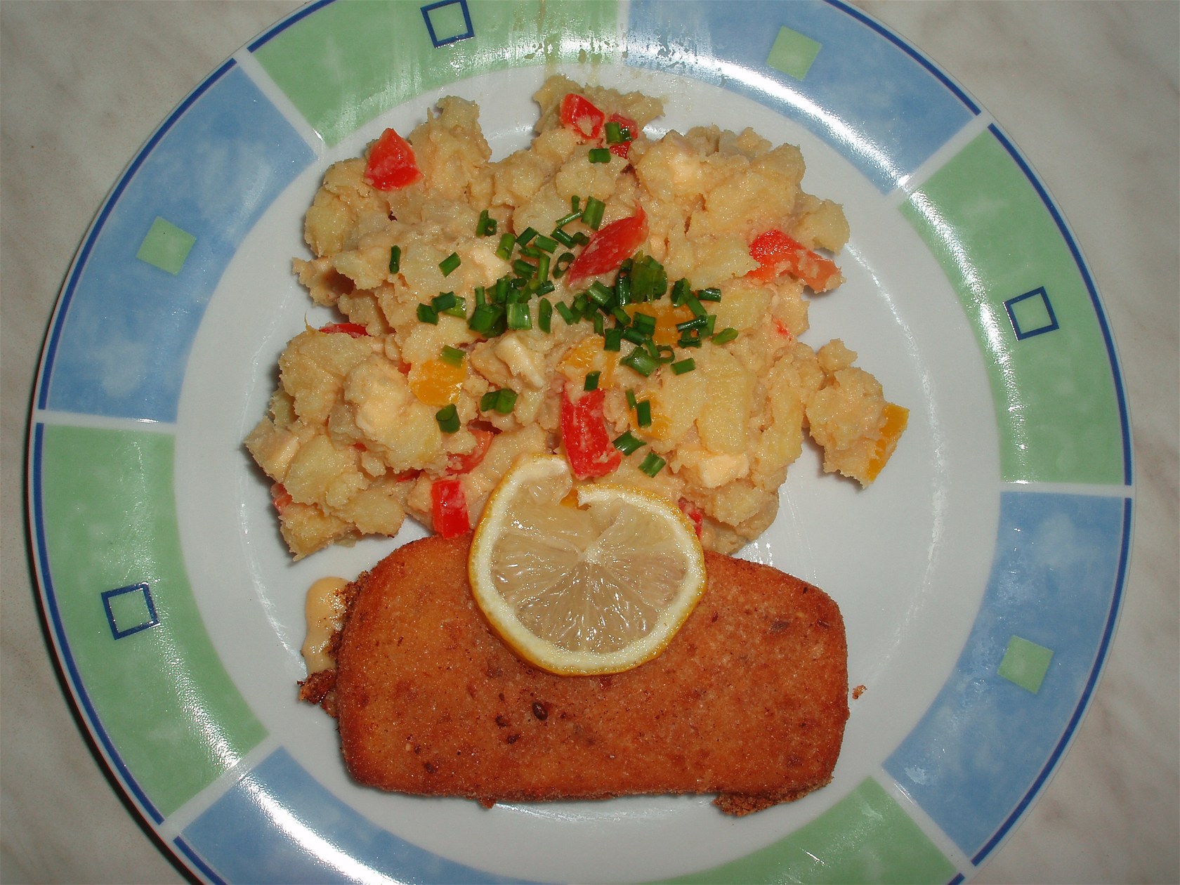 �tená�ský recept: bramborový salát se sýrem