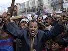 Protesty v jemenské metropoli (21. listopadu 2011)