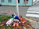 Na místo tragické nehody v Hradci Králové, kde v sobotu 19. listopadu srazil