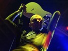 Leader Smashing Pumpkins Billy Corgan pi koncert v rámci Zeitgeist Tour,