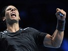 HOTOVO! Rafael Nadal slaví vítzství nad Mardym Fishem v utkání Turnaje mistr