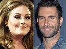 Adele, Adam Levine a Duffy