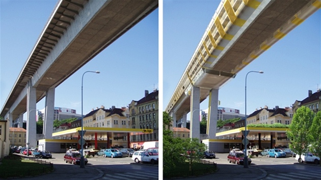 Vize pra�ské magistrály - Nuselský most