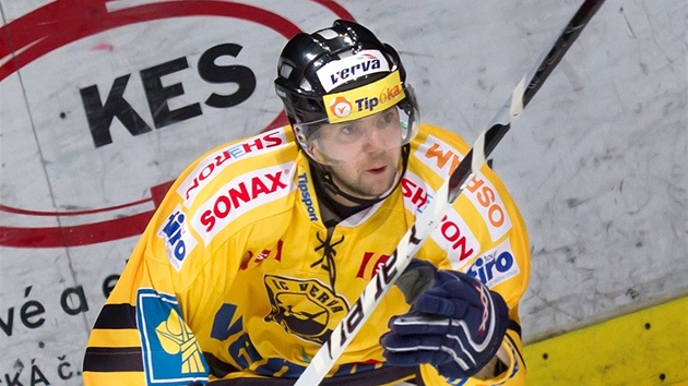 Litvínovský hokejista Martin Hujsa 