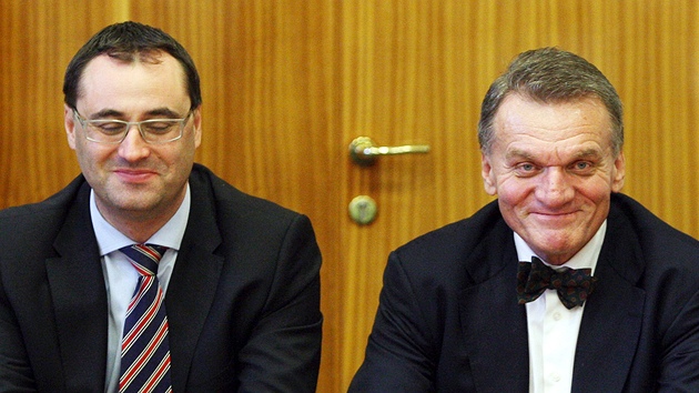 Boris Šťastný a Bohuslav Svoboda
