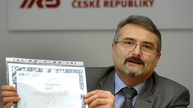 �editel VZP Pavel Horák ukázal noviná��m balík akcií projektu IZIP (28.