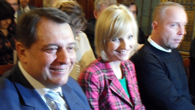 Jií Paroubek v nové roli. Jako pedseda strany Národní socialisté - levice 21....