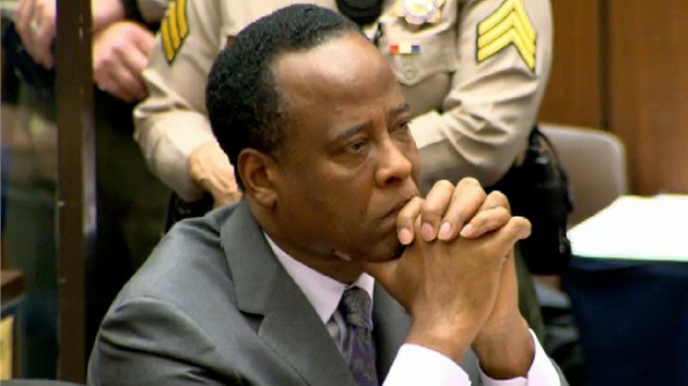 Jacksonv osobn lka Conrad Murray naslouch rozsudku a vi trestu u kalifornskho soudu (29. listopadu 2011)