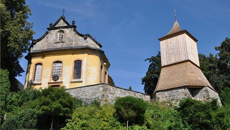 Kostel nad Malým námstím v elezném Brod