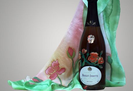 Drkov balen Champagne Bauget-Jouette Ros s run maovanm hedvbnm tkem