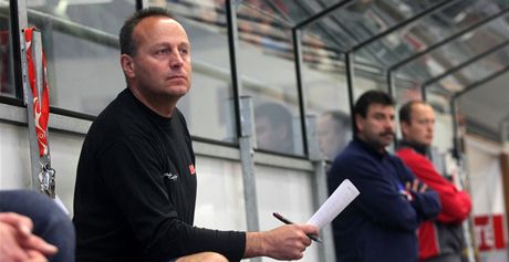 Hokejový trenér Petr Novák