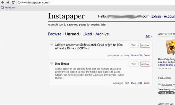 Instapaper.com 