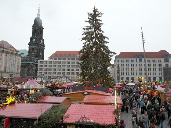 Vánoní trhy v Dráanech.