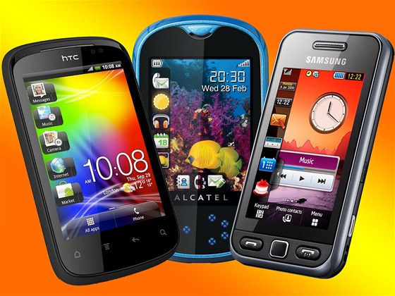 Nejlevnjí dotykové mobily na trhu