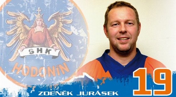 Zdenk Jurásek na vizitce z internetových stránek hodonínského klubu.