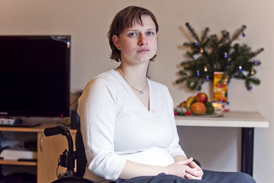 tyiadvacetiletou Veroniku Dufkovou upoutala dopravní nehoda na invalidní