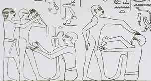 Obízka má dlouhou tradici. Takhle zákrok zachytil egyptský umlec 2 600 let