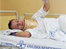 Skokan na lyích Roman Koudelka v liberecké nemocnici po pádu v tréninku na