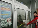 Základní kola Kamínky  v Novém Lískovci se zapojila do stávky proti krtm