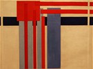 FRANTIEK KUPKA - Statický soubor (1934). Olej, plátno. Prinz Prager Gallery.