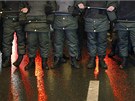 Police blokuje protestujícím pístup do centra Moskvy (5. prosince 2011)