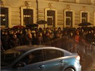 Od ukonení voleb protestovalo v Moskv nkolik tisíc lidí proti Vladimiru
