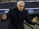 E BY IFRA? Claudio Ranieri, trenér Interu Milán, pedvedl bhem utkání proti