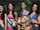 Finalistky ekologicky ladné soute Miss Earth 2011