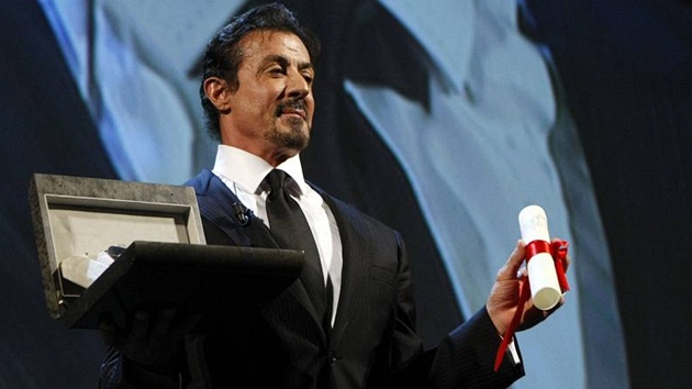 Na filmovém festivalu v Benátkách obdrel Stallone v roce 2009 mimoádné