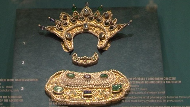Ruský poklad vystavený na Praském hradu