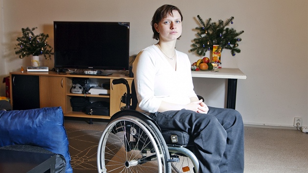 tyiadvacetiletou Veroniku Dufkovou upoutala dopravn nehoda na invalidn vozk.