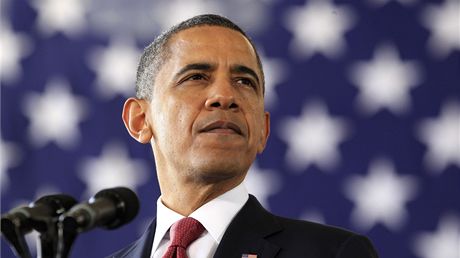Prezident USA Barack Obama na zkladn Fort Bragg (14. prosince 2011)