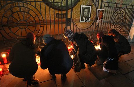 Pieta ped olomouckým orlojem (19. prosince 2011)
