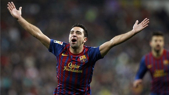OBRAT. Po stele Xaviho Hernandeze otoila Barcelona vývoj zápasu a ujala se...
