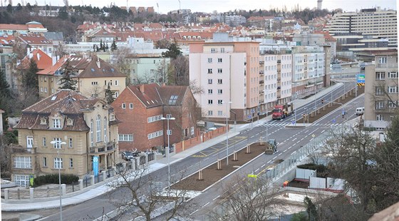 Zrekonstruovaná Patokova ulice v Praze 6