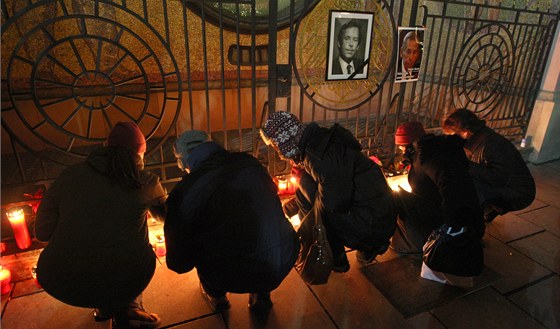 Pieta ped olomouckým orlojem (19. prosince 2011)