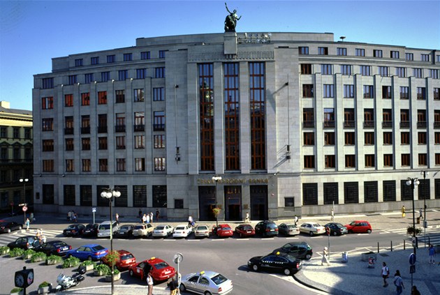 Budova �eské národní banky.