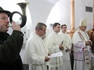 Slavnostní znovuotev�ení �elivského klá�terního pivovaru. Po�ehnat mu p�i�el i...