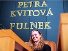 Petra Kvitová na setkání s fulneckými obany. (13. prosince 2011)