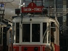 Tramvaje poblí námstí Taksim