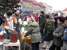 Polévka pro chudé i bohaté v Boskovicích.